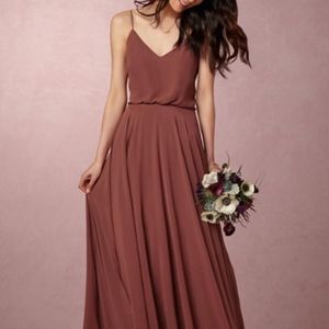 BHLDN Inesse Bridesmaid Dress - Cinnamon Rose
